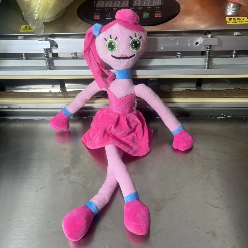 Peluche de 40 cm de la Serie Poppy Playtime, Lindo Juguete de Peluche Rosa, Exquisito Juguete de Peluche con Diseño de Personajes de Dibujos Animados, Regalo de Cumpleaños para Hombres y Mujeres