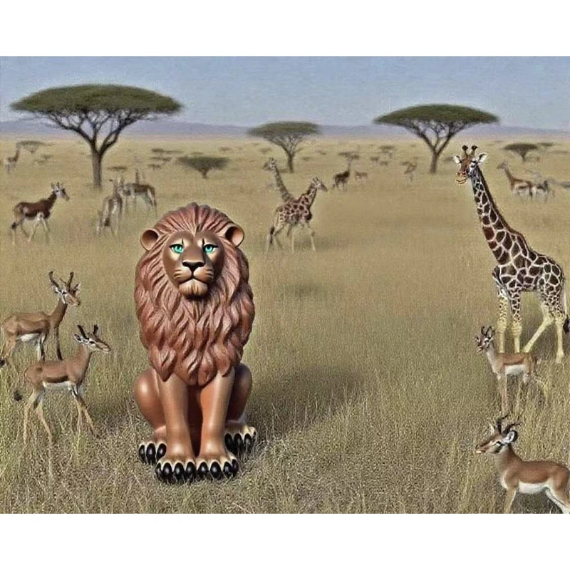 威武ライオンキングシリコンモールド3D座りライオン動物型DIYキャンドル石鹸樹脂チョコレートアイスキューブベーキングクラフトツール