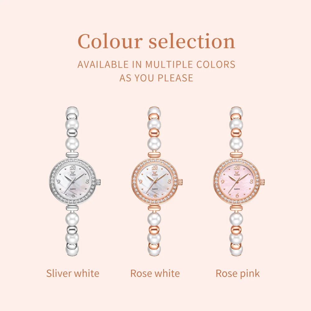 OLEVS 5640 Women Watches Original Elegant Luxury Quartz Watch Waterproof Luminous  Ladies Set Bracelet Watch Girls Gift Reloj