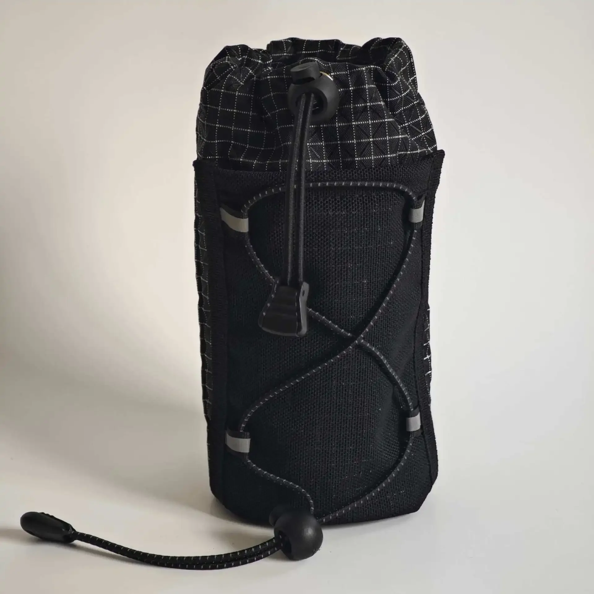 1 Stück 8×17cm Outdoor-Rucksackgurt-Handytasche Wasserflaschenhalter Clip-on-Verlängerungstasche für Wandern Camping Reiseausrüstung Zubehör – Detail 13