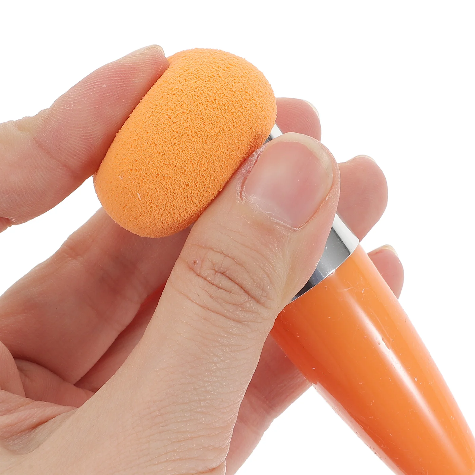 

3pc Mushroom Head Shaped Women Brush Set Foundation Sponge Lollipop Tool Reusable Powder Brush