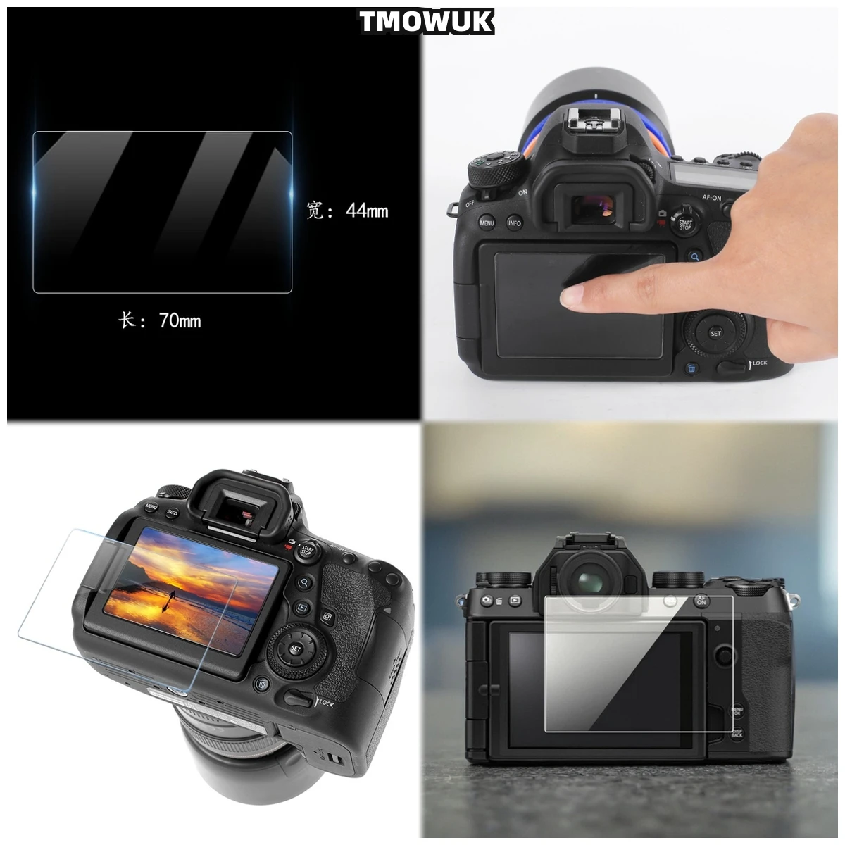 

For Fujifilm X-T10 T20 T30 M1 A1 A2 E2 E3 X30 XF10 XS10 XS20, HD Tempered Glass Screen Protector