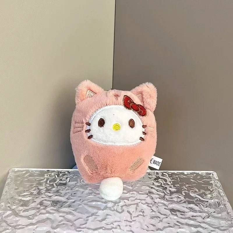 

Sanrio Kuromi Cinnamoroll Melody милый мультфильм мягкие плюшевые игрушки брелок рюкзак кулон плюшевая кукла брелок украшение подарок