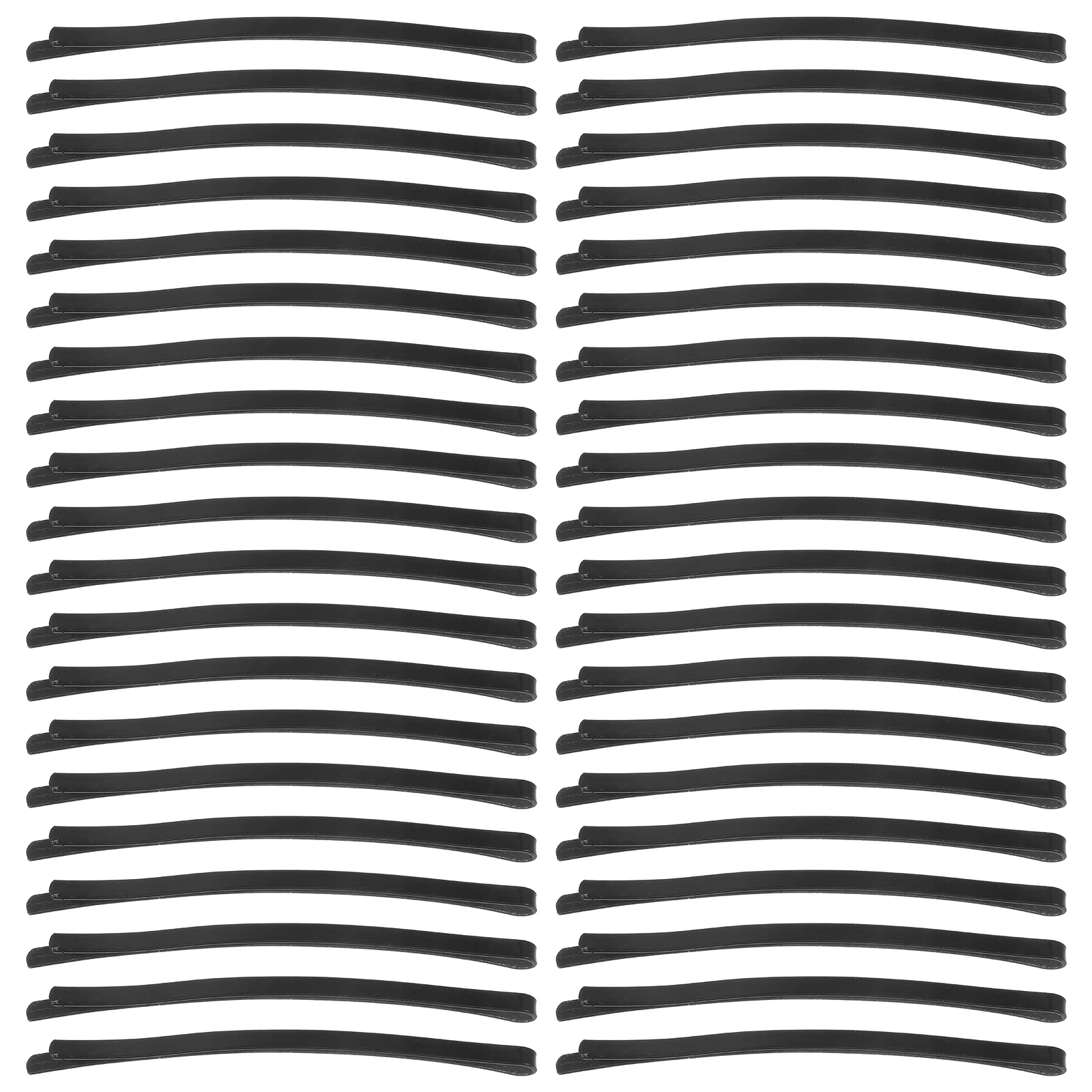 

100 шт. Jumbo Bobby Pins 3,34 дюйма, изогнутые металлические заколки для волос, нескользящая суперзахват для густых длинных волос, укладка для женщин, мини