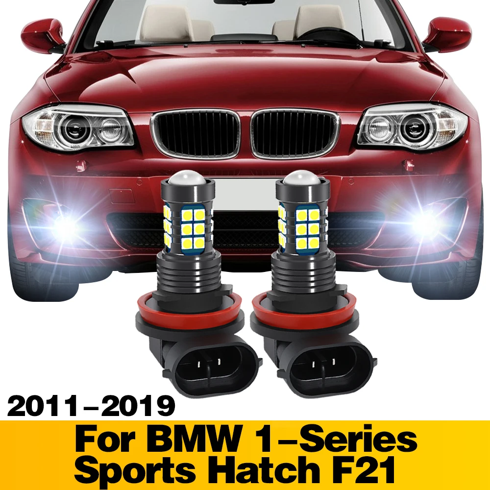 2Pcs LED Lamp Car Front Fog Light Accessories For BMW 1-Series Sports Hatch F21 2011 2012 2013 2014 2015 2016 2017 2018 2019