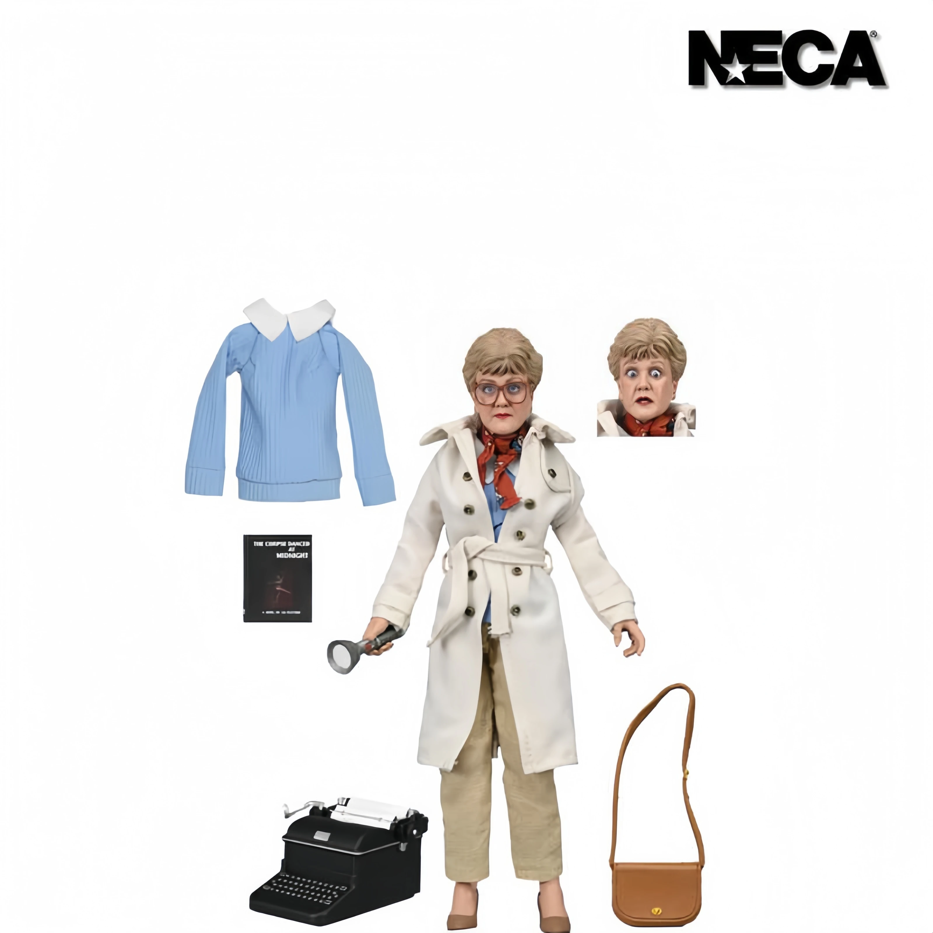 Neca 19071 Murder She Wrote Action Figure Model Doll Toy Collection Desktop Decoration Gift