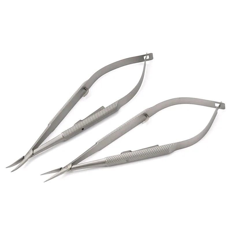 Lock-Type Needle Holder Microsurgery Needle Device Stainless Steel Fine Needle Holder