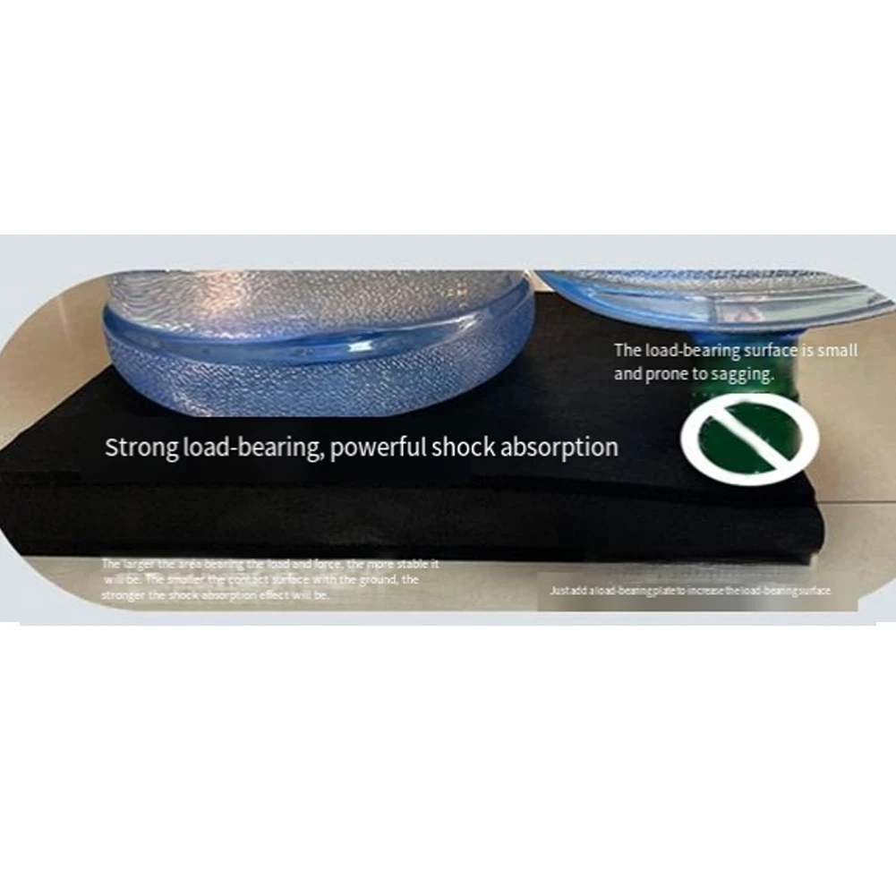 ABKQ-Hifi Audio Rack Isolation Pad Shock Absorbers Feet Spikes Stand For Subwoofers Studio Monitors& Drum Kits Bass Speakers