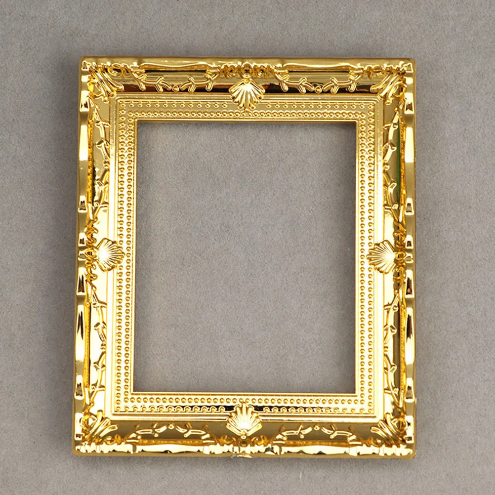 

Набор из 3 миниатюрных фоторамок-украшений для кукольного домика, масштаб 1:12, яркие цвета, высокое качество