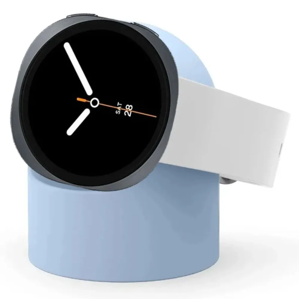 Silicone Charging Seat Storage Seat For Samsung Galaxy Watch 8/7/6/5/4 40mm 44mm Ultra 2025 Charging Stand Watch 8 Classic 46mm image 2