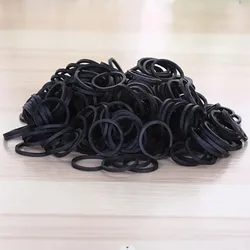 16*1.4mm nero anello di gomma per ufficio elastici elastici forti supporto per cancelleria anello per scuola forniture per ufficio 200 pezzi