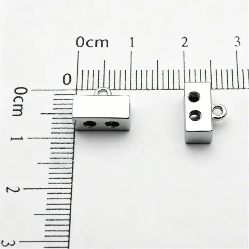 5/10 Stück Schmuck-DIY-Zubehör 8mm Kristall-Verbinder-Anhänger für Armbandherstellung Schlüsselanhänger Handyband Damengeschenk – Detail 10