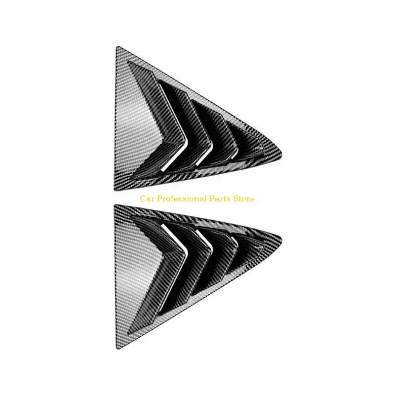 

R53D Window Louvers Easy to Install Vehicle Window Louvers Plastic for Car MK8