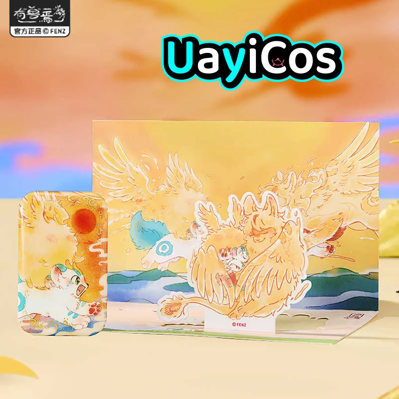 

90cm Official Fabulous Beasts Mouse Pad Mat Gaming Play Mats Tinplate Badge Brooch Ornament Doll Accessories Anime Figure Game T