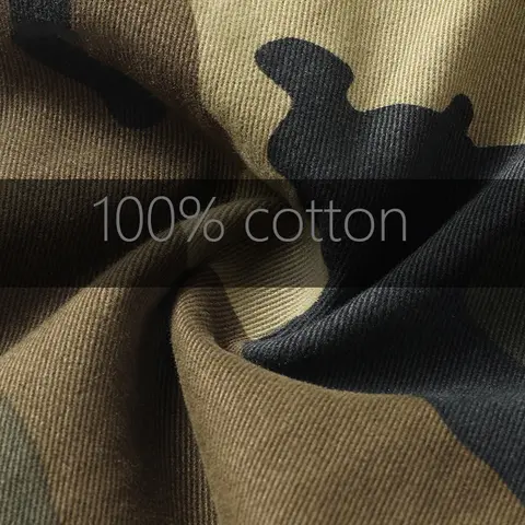 AKARMY Herrbyxor med cargo, militär, kamouflage, stridsbyxor, arbetsbyxor med 8 fickor (utan bälte) 8 best sales 8-ficks cargobyxor - №5