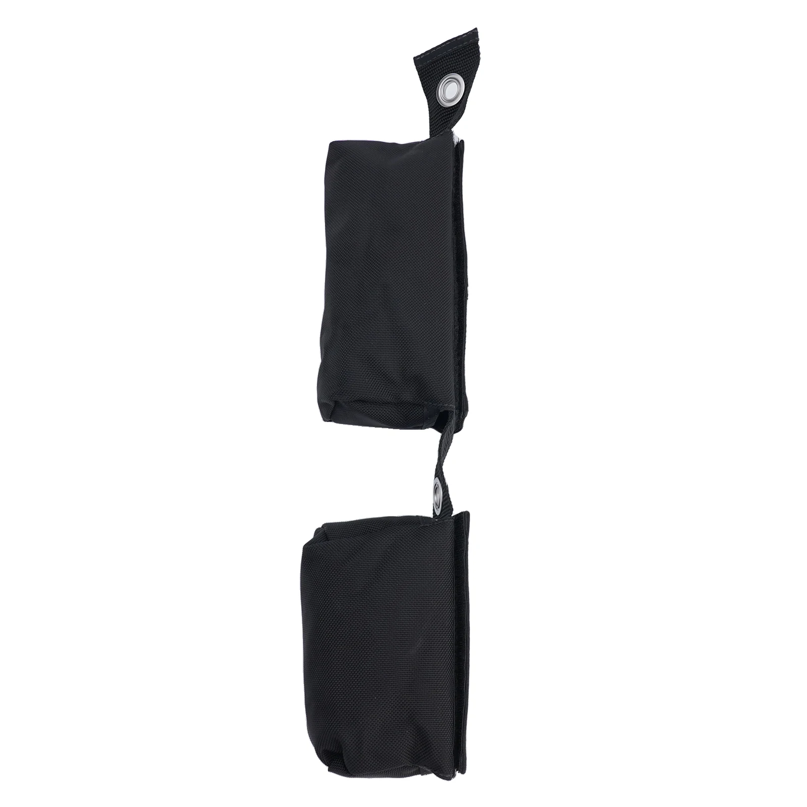Inner Bag Outer Tools 1680D Nylon 17*6cm 5*7cm Adjustable Black Double Tank For Snorkeling V Weight Pocket System
