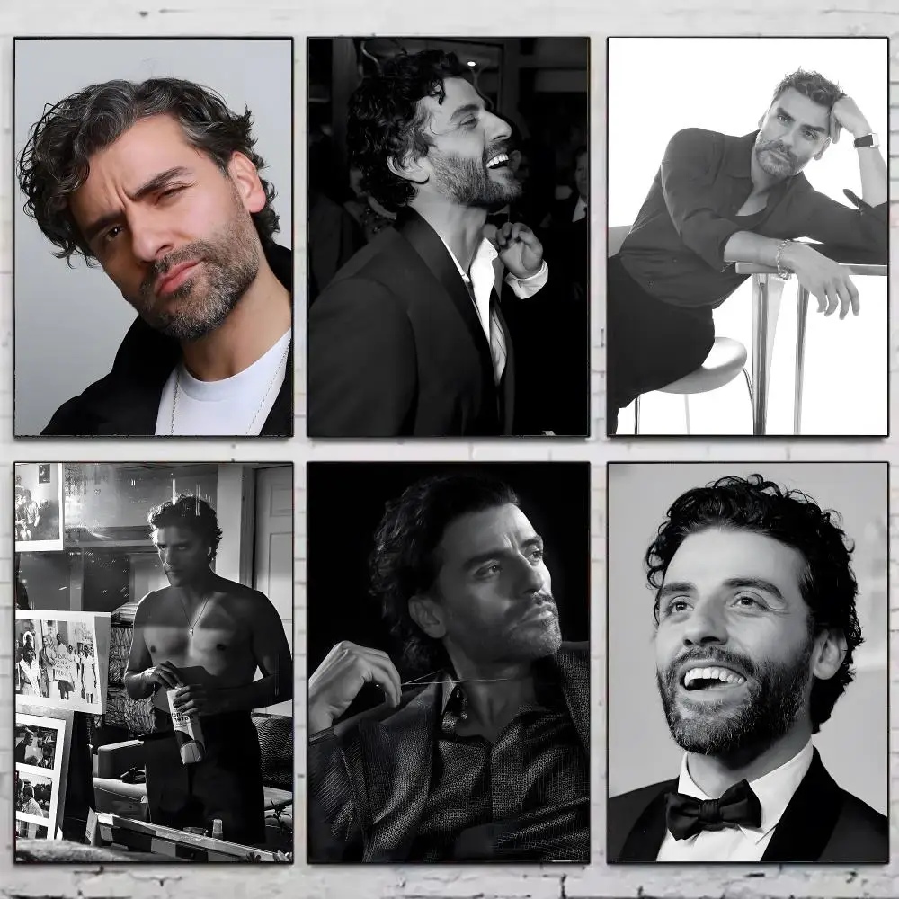 Singer O-Oscar Isaac Poster HD Waterproof Self-Adhesive Wall Sticker For Room Decor, Premium Print Gift