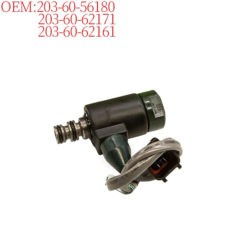 

Excavator Accessories for Komatsu PC120-5 120-6 200-6 Rotary Solenoid Valve (Small Hole) 203-60-56180 203-60-62171 203-60-62161