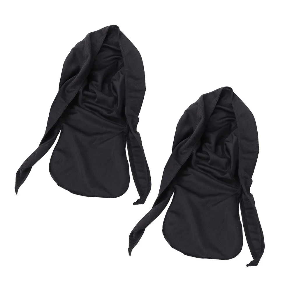 

2 PCS Sports Hat Turban Sun Protection Head Wrap Riding Cap Cycling Quick- -drying Headwear