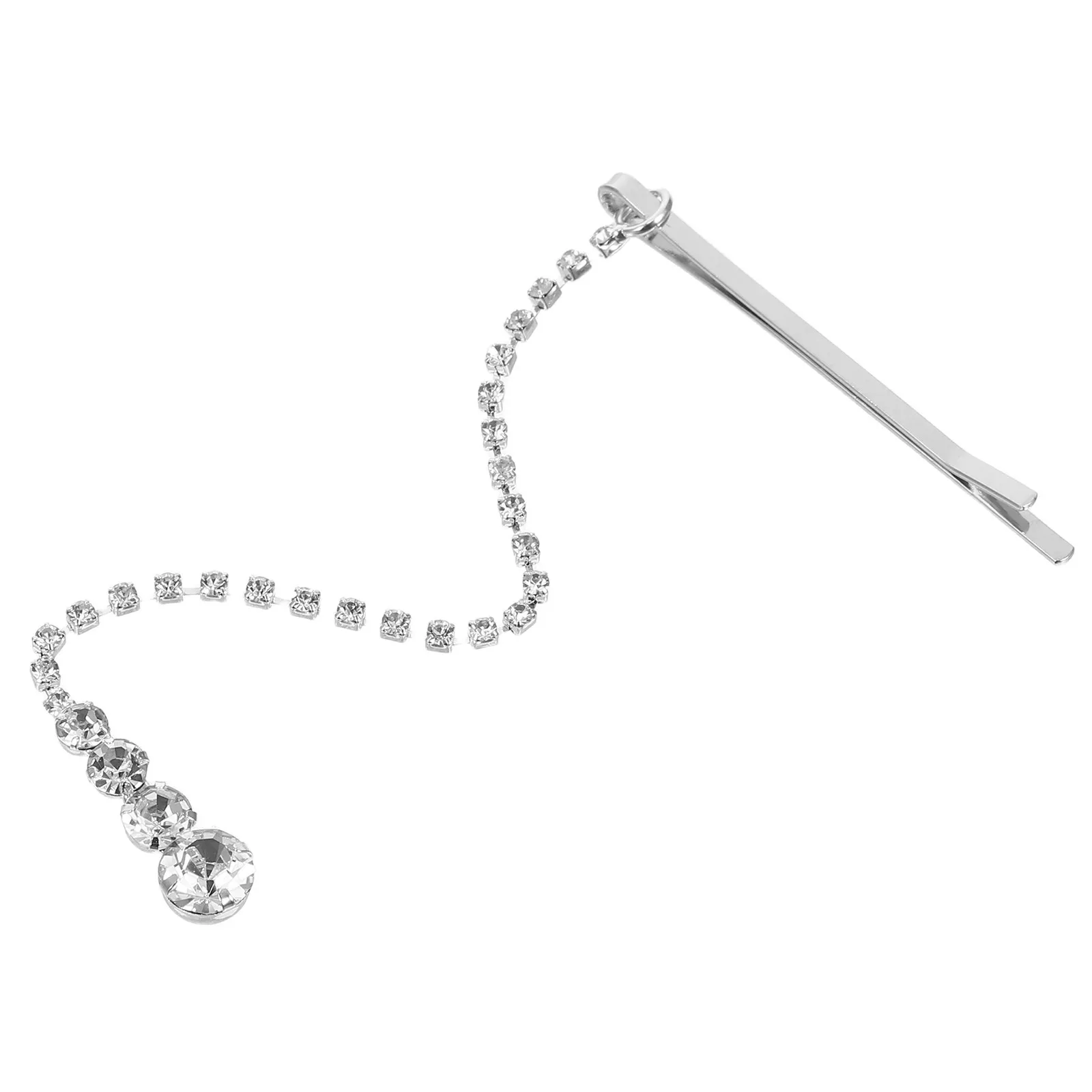 

Elegant Female Rhinestone Forehead Chain Alloy Bridal Frontlet Party Wedding Hair Accessory Unique Charm Pendant Headdress