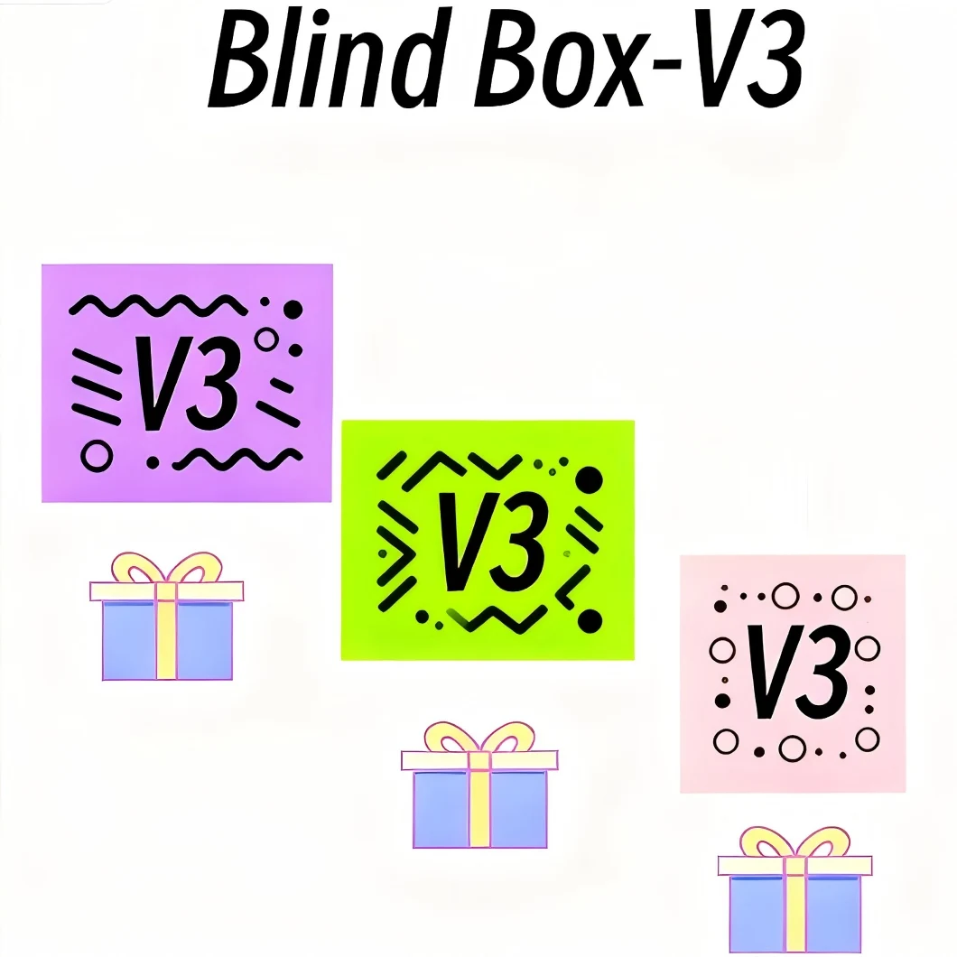 2025 الساخن صندوق أعمى V1 V2 V3 لطيف الكرتون أنيمي الشكل قلادة كيرينغ سلسلة مفاتيح سحرية مفاجأة لعبة التسليم في الوقت المناسب #4