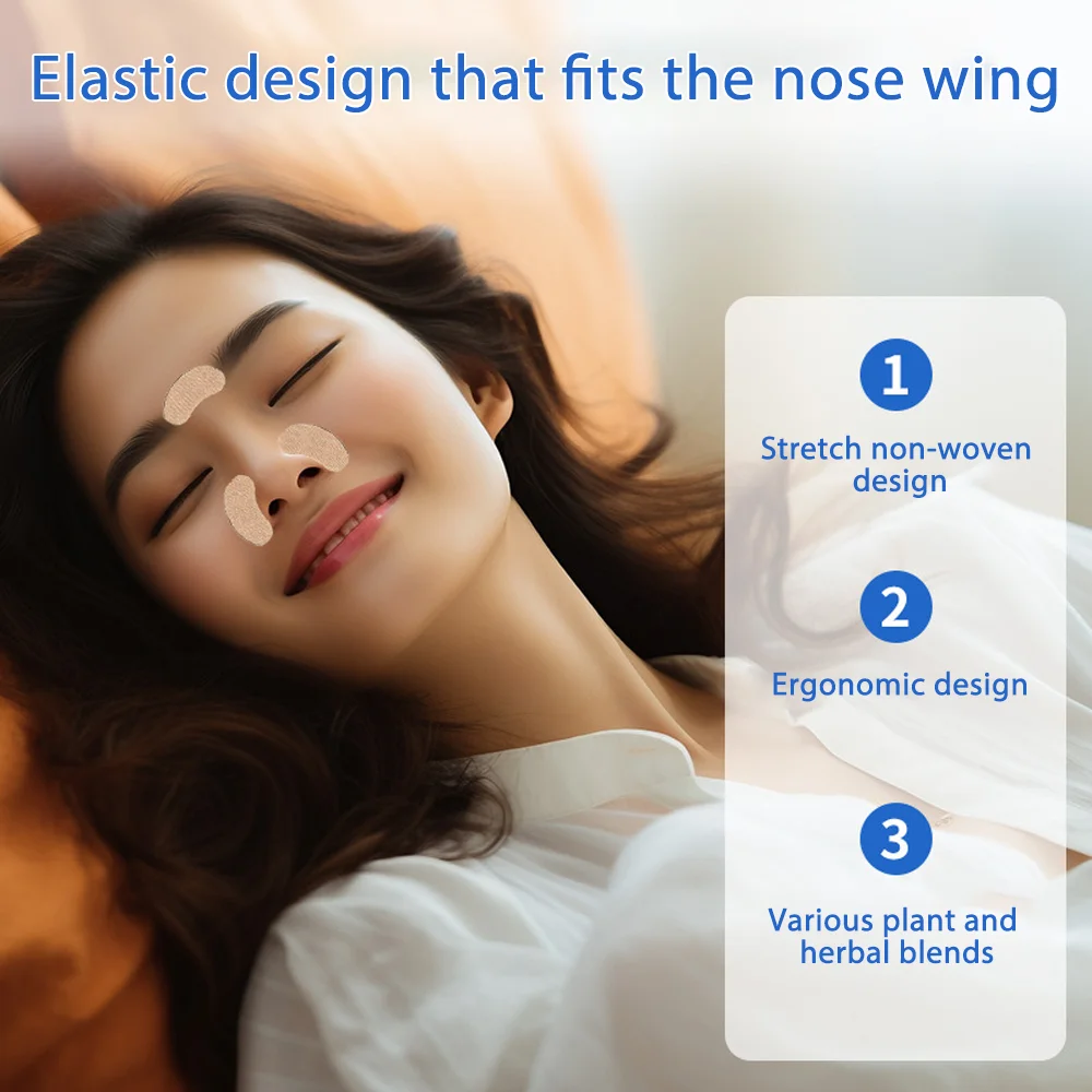 رقعة صحية لتخفيف احتقان الأنف للاستخدام المنزلي، تركيبة غير مدمرة، تخفيف مؤقت من انسداد الأنف #2