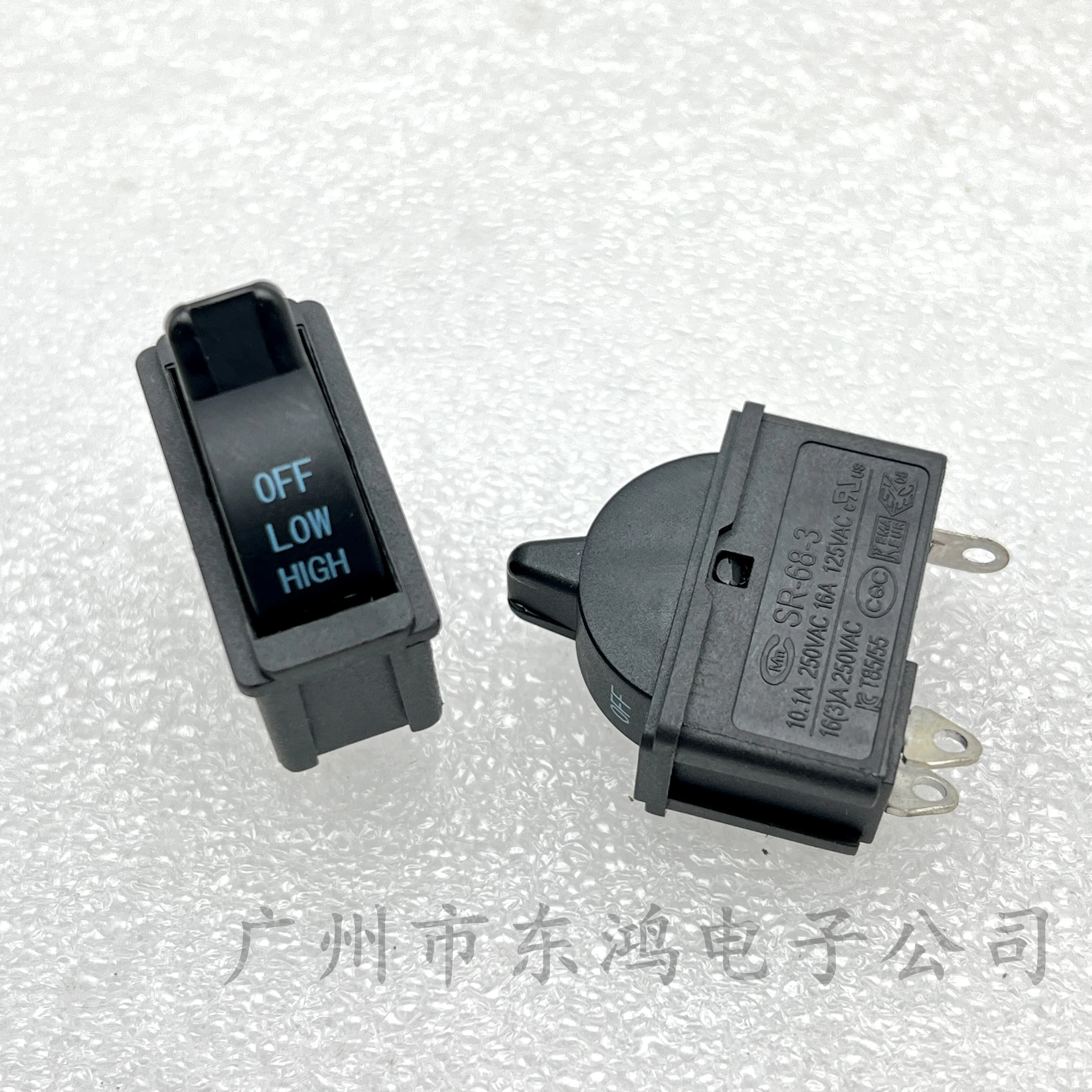 1 pcs special high-power electric hair dryer toggle switch hot and cold air duct accessories three 3 gears 16A