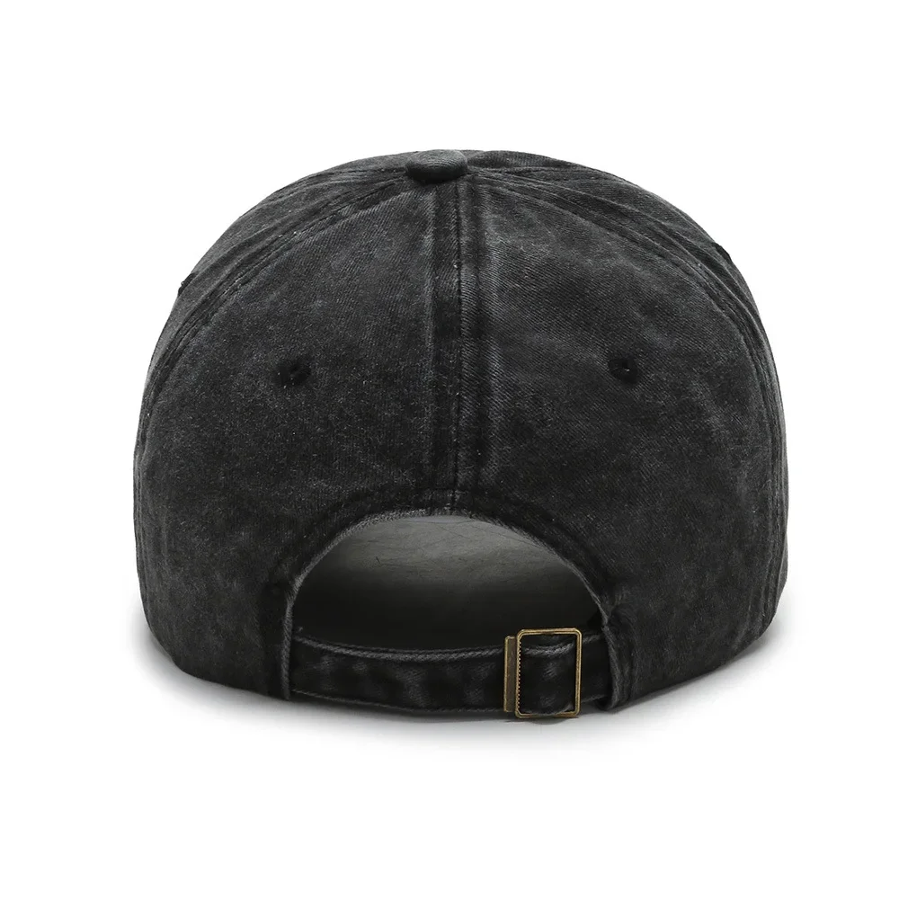Retro Outdoor Sports Caps Men Baseball Cap Adjustable Snapback Hat Cotton Letter Baseball Cap Women image 5