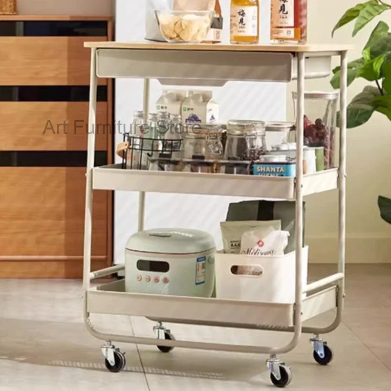 Entryway Modern Hotel Island Groceries Living Room Storage Serving Candy Islands Mobile Luxury Werkzeugwagen Home Furnitures