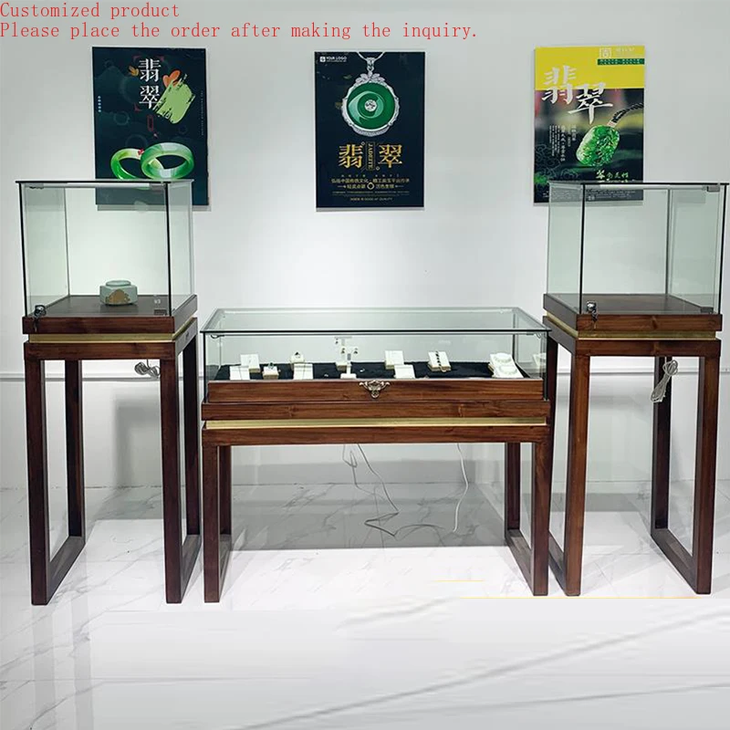 

Custom.Custom Wooden Museum Display Cabinet Glass Display Cabinet Luxury Display Cabinet