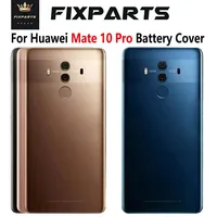 For Huawei Mate 10 Pro Battery Cover Door Rear Glass Housing Case Replacement BLA-L29 L09 AL00 A09 Back Cover With Fingerprint