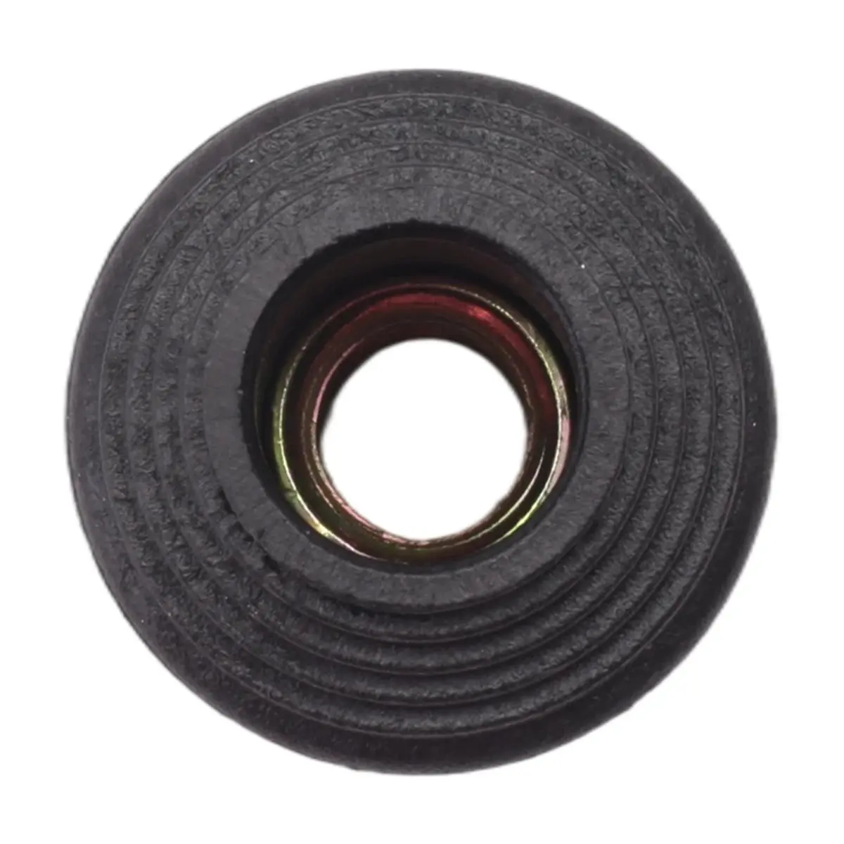 A50U 2 Packs Drum Spur Feet, Drum Legs Threaded Rubber Foot with Lock Nuts for Drum