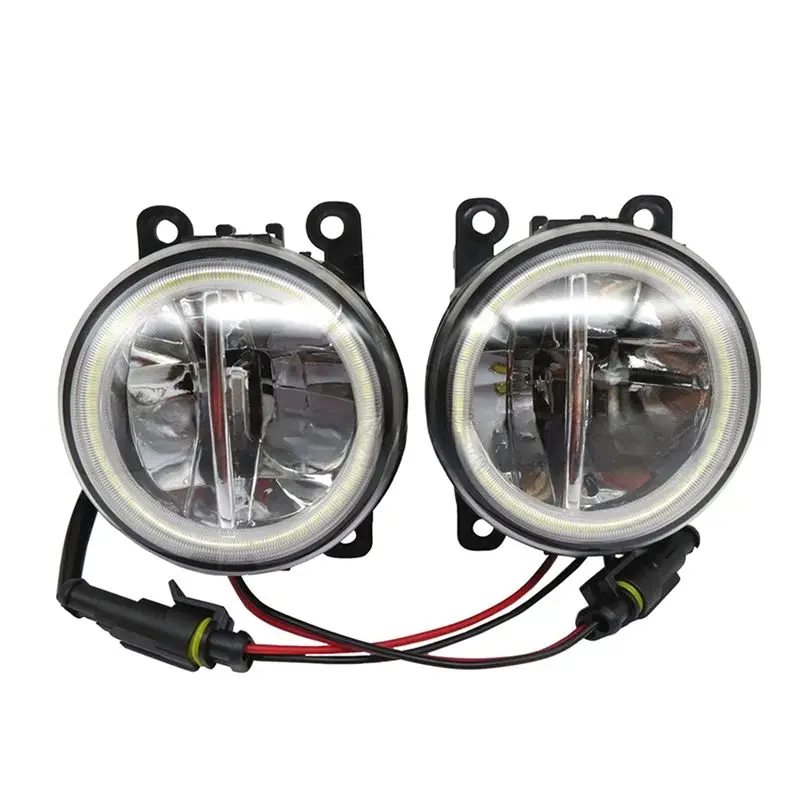 ABHX-Car الجبهة LED أضواء الضباب DRL النهار تشغيل ضوء لسيتروين C3 C4 C5 C6