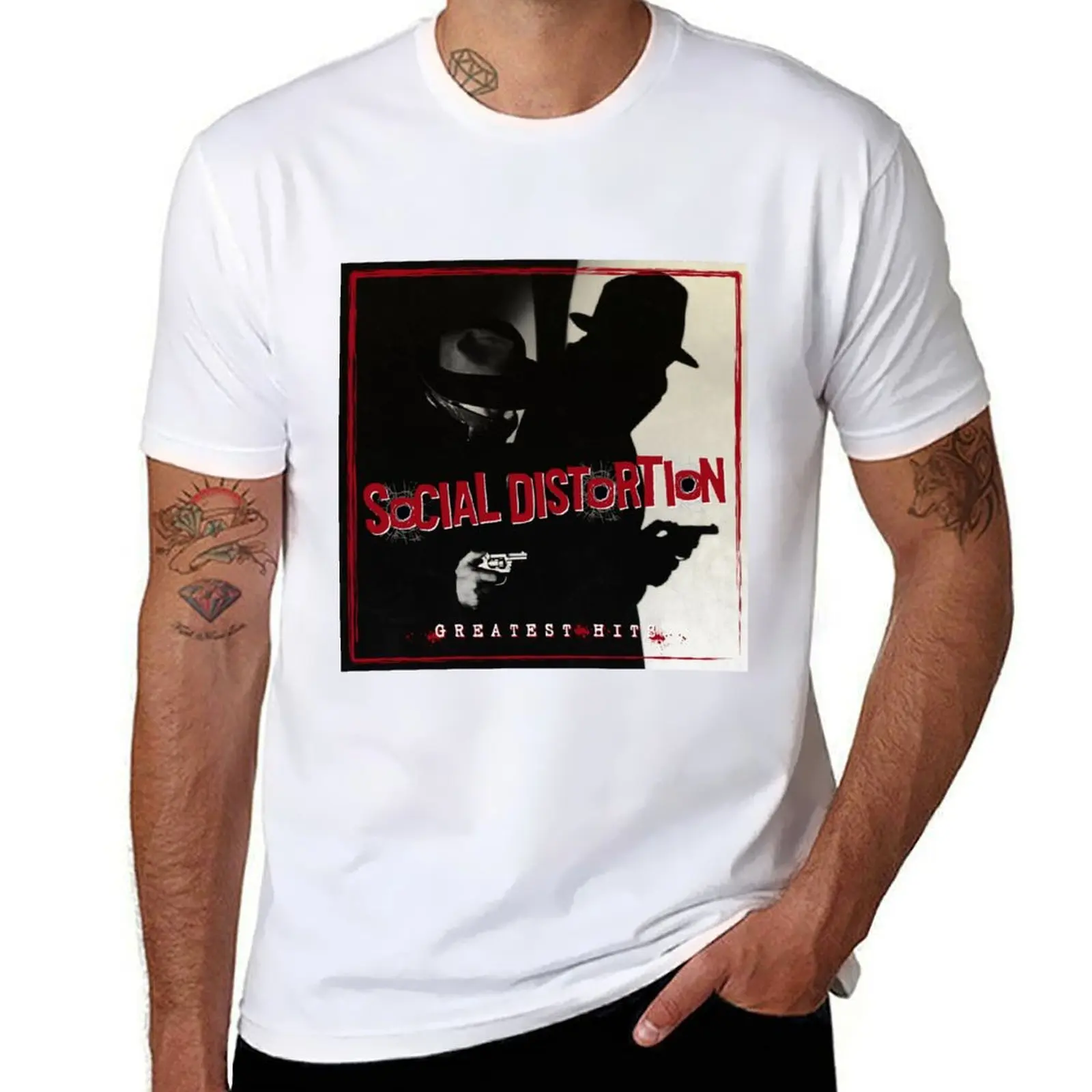 

Greatest hits T-Shirt man t shirts high quality luxury brand black cotton t-shirt plain for man package T-Shirt