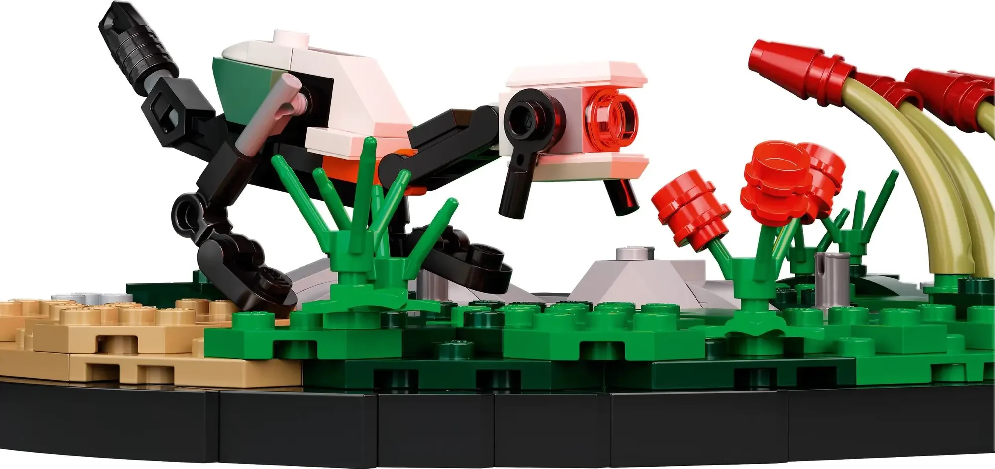 2025 New1222pcs Legoing 76989 Horizon Zero Dawn Lange Hals Beest Bouwstenen Giraffe Collection Model Cadeau voor Kinderen