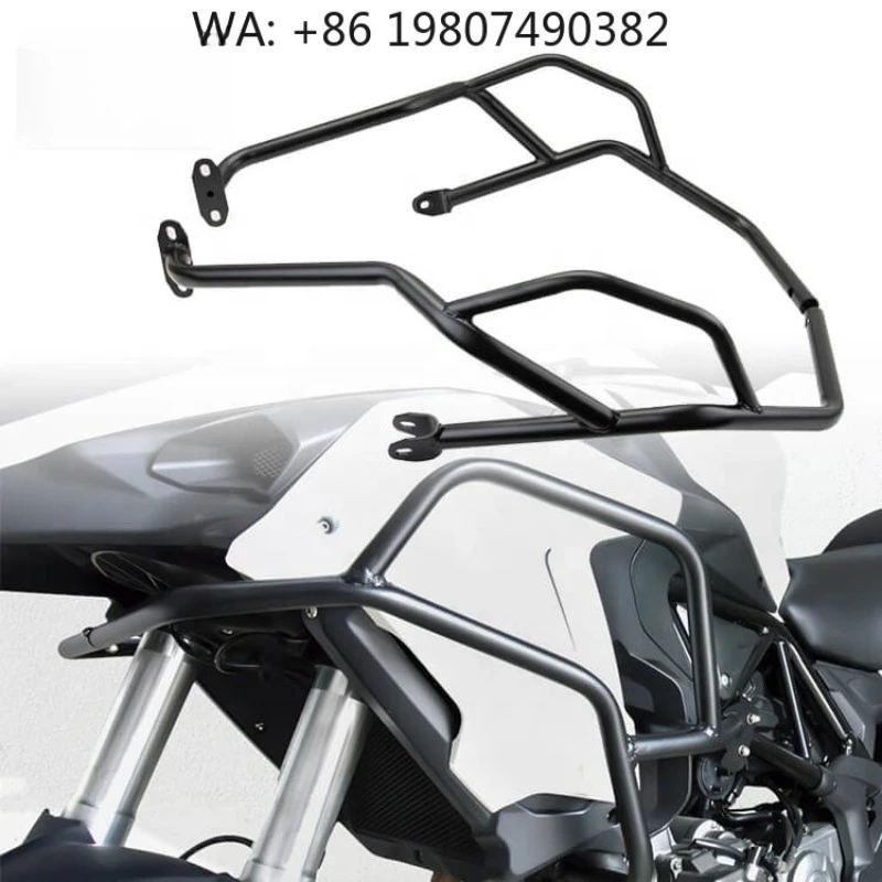 XXUN Engine Guard Highway Crash Bar Frame Protection Bumper Fit TRK 502 TRK502X 2021‑2023 BJ500GS Motorcycle Replacement Parts