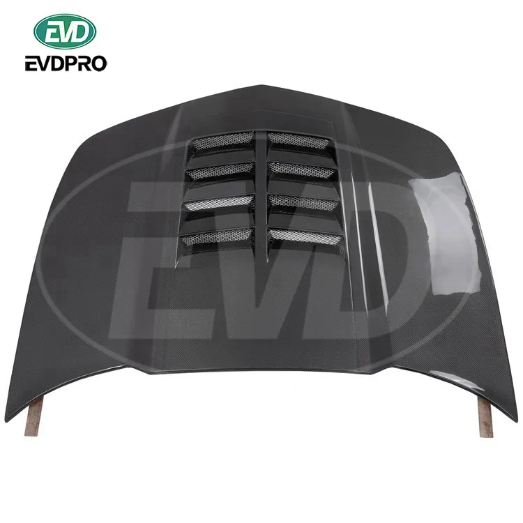 

For Chevrolet Camaro 2010-2014 Evd Style Carbon Fiber Hood