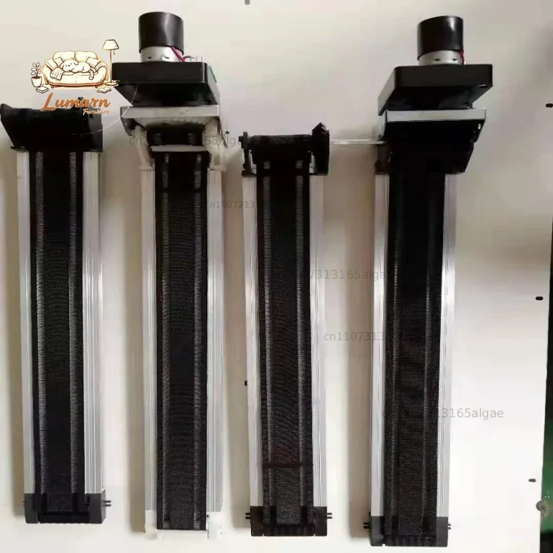 Small conveyor belt monorail with motor for self-service automatic beverage snack bread food vending machine