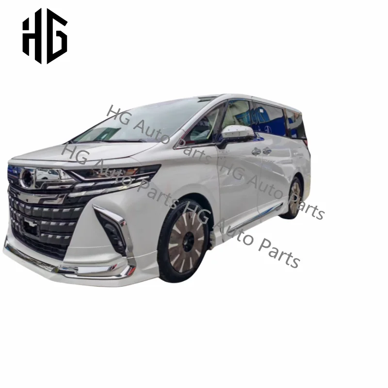 PP Plastics Car Bumper Rear Diffuser Body Kit For Toyota Alphard 40 Series Upgrade To Modellista Style Bodykit