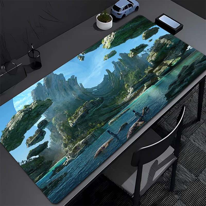 Mouse Pad Large PC Computer Locking Edge Gamer Kawaii Gaming Accessories A-Avatars Mousepad Keyboard Desk Mat Carpet Table Pad