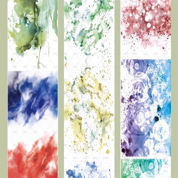 1 Loop Washi Pet Tape Sample - MOODTAPE - Shiny Scrapbooking Journal