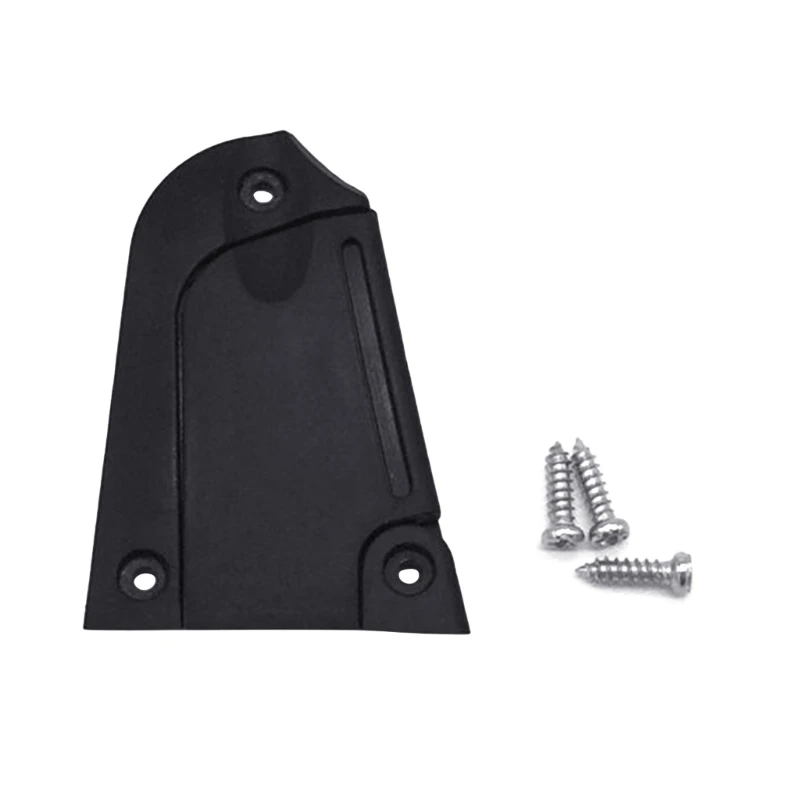 

Guitar Truss Rod Cover,3 Holes Electric Guitar Truss Rod Cover with Srews Plate Plastic Guitar Performance Accessories