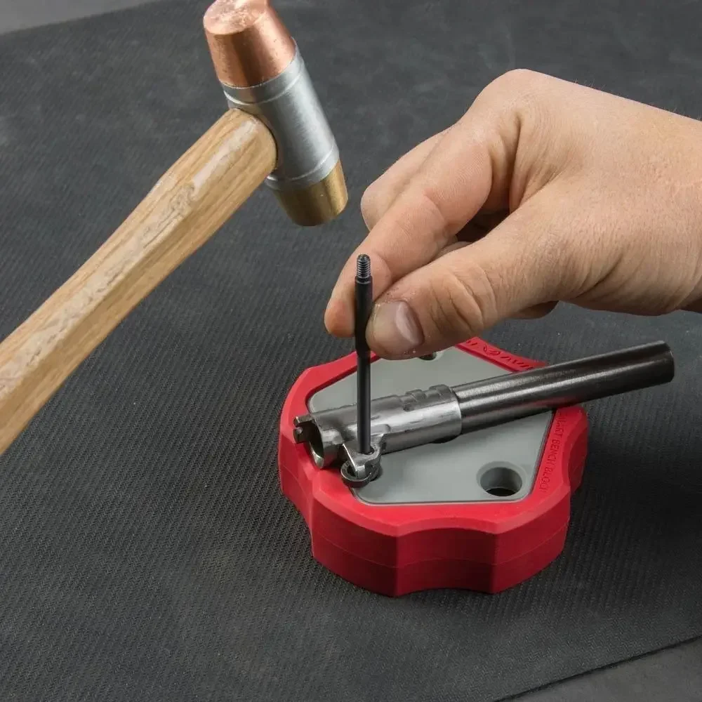 

Universal Gunsmithing Bench Block Handgun Pistol 1911 Non-Slip Non-Marring for AR15 M4 Bolt Catch Disassembly Tool