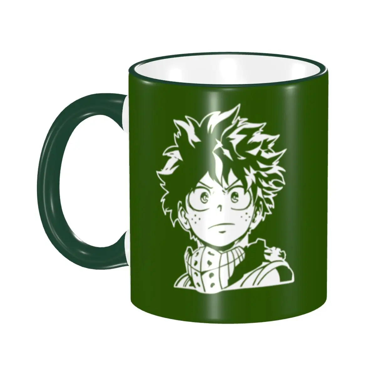 

Customized DIY My H-Heros Academias Ceramic Mugs Manga Katsuki Bakugo Midoriyas Izukus Coffee Cup Creative Present