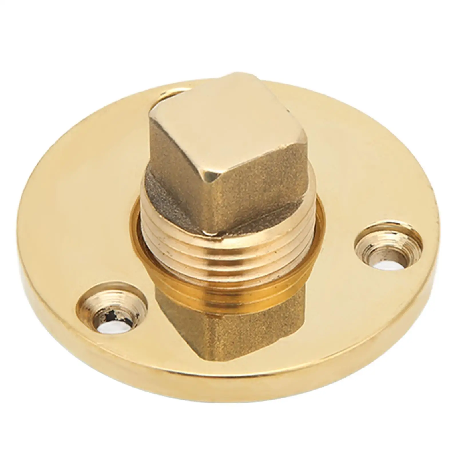 

Boat Drain Bung Kit 25mm/1in Mounting Hole Sturdy for marine Drain Plug Kit Ergonomic Water Sealing for fish Wells Ice Chests