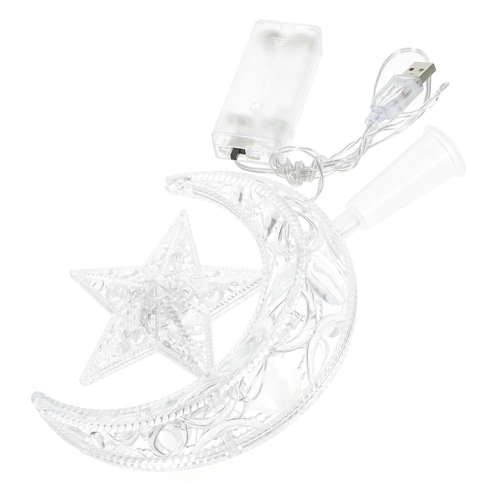 

Lighted Xmas Tree Topper LED Christmas Treetop Decor for Home Office Church Restaurant Supermarket Holiday Party Plastic