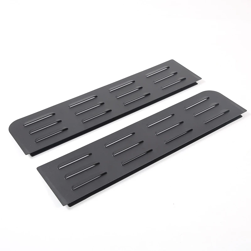 

For Land Rover Defender 110 2004-2018 Aluminum Black Car Rear Door Air Vents Ventilation Shutters Cover Trim Car Accessories