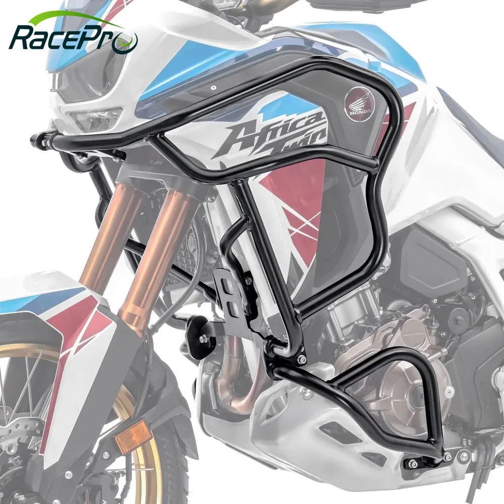 RACEPRO Motorcycle Highway Engine Guard Africa Twin 1100 Crash Bars for Honda CRF1100L Africa Twin Adventure Sports DCT 20-23