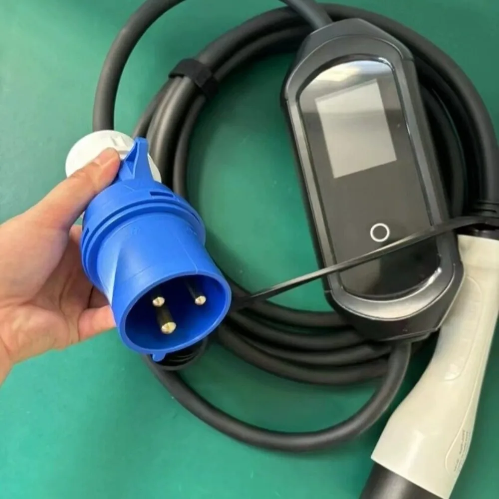 AFYEEV 3600W Portable Type2 IEC62196-2 EV Charger Electric Car Charger EVSE Charging Cable Wallbox EU Plug Shipped from Spain
