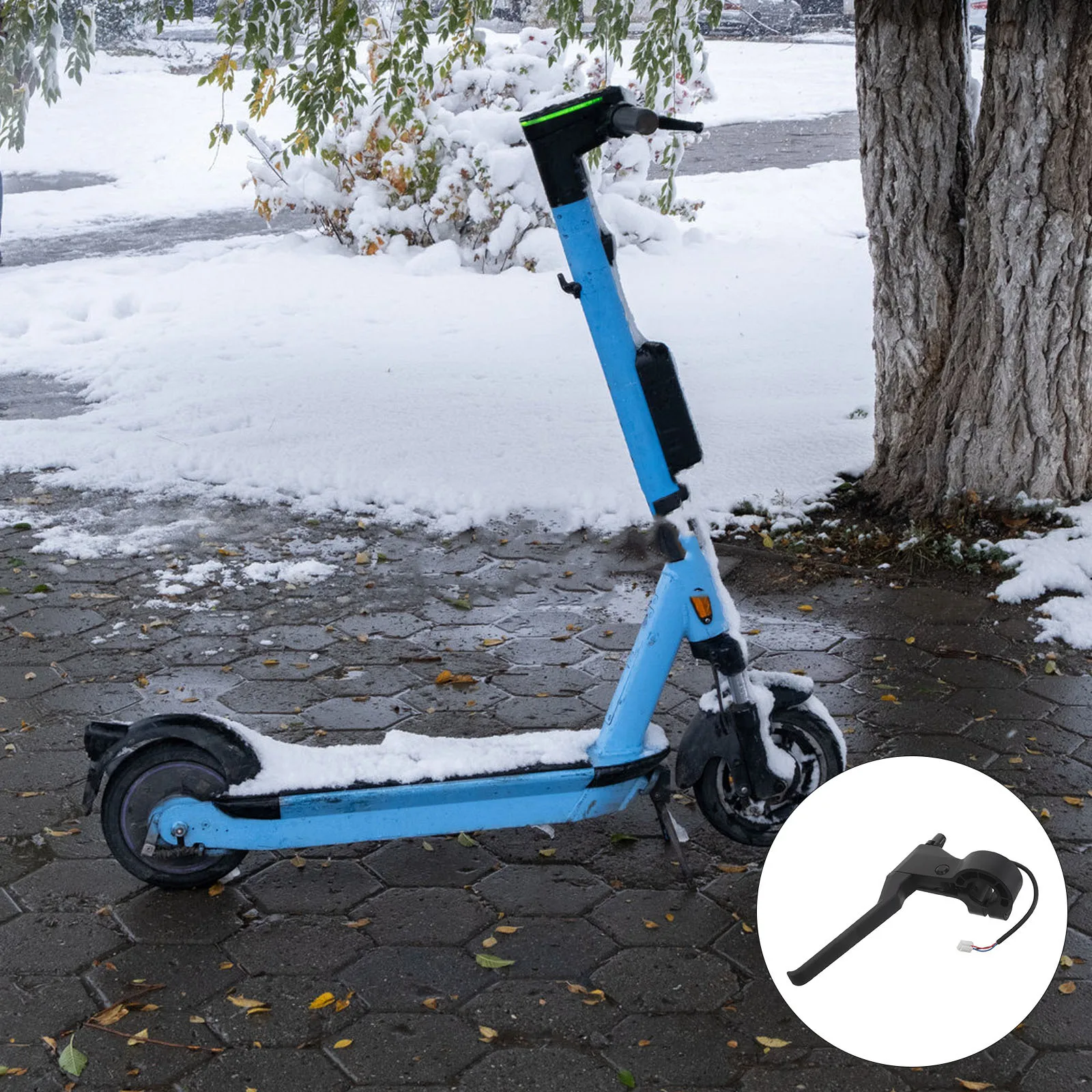 

Scooter Brake Lever Replacement Metal Clutch Handlebar Grip Accessories Parts for Kids Adults Left Electric Scooter Brake Handle